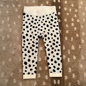 Hanna Anderson Dalmatian spotted pants